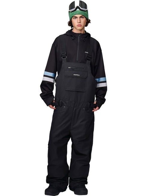 【10月上旬発送予定】 ASHGREEM アッシュグリーム スノーボードウェア ビッグビブパンツ AGP-1341